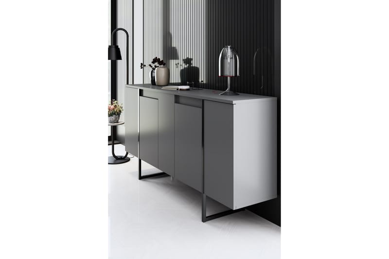 Luxe Konsollbord 160 cm - Grå/Svart - Products - Möbler - Bord & matgrupp - Avlastningsbord & sidobord - Konsolbord & hallbord