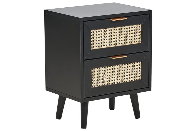 Sängbord Opoco med 2 förvaringslådor