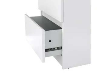 Salomns Sängbord 40,4 cm - Vit - Products - Möbler - Bord & matgrupp - Avlastningsbord & sidobord - Sängbord & nattduksbord