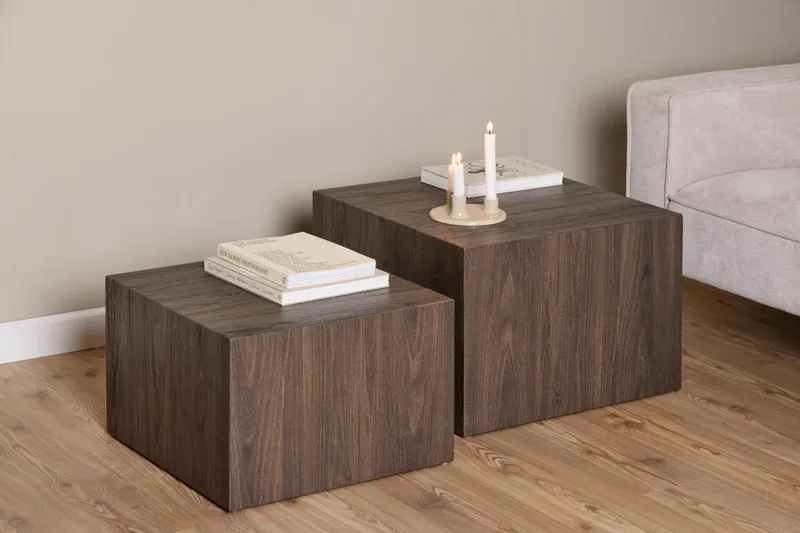 Samon Soffbord 58 cm - Brun - Products - Möbler - Bord & matgrupp - Avlastningsbord & sidobord - Satsbord