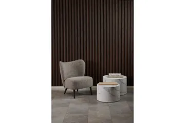 Samon Soffbord 58 cm - Vit - Products - Möbler - Bord & matgrupp - Avlastningsbord & sidobord - Satsbord