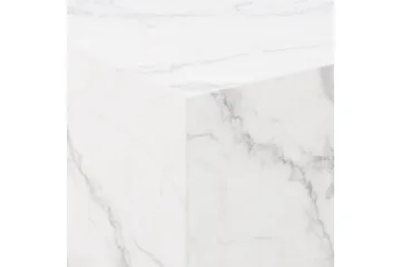 Samon Soffbord 58x58 cm - Vit - Products - Möbler - Bord & matgrupp - Avlastningsbord & sidobord - Satsbord