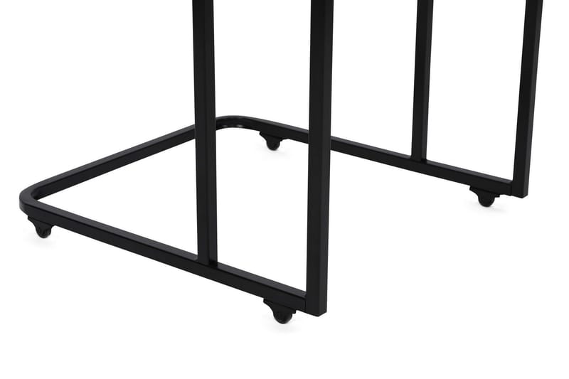 Nagako Satsbord Vit/Svart - Hanah Home - Products - Möbler - Bord & matgrupp - Avlastningsbord & sidobord - Satsbord