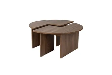 Soffbord Haruya Valnöt - Valnöt - Products - Möbler - Bord & matgrupp - Avlastningsbord & sidobord - Satsbord