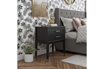 Westerleigh Sidobord 60 cm Svart/Guld - CosmoLiving - Products - Möbler - Bord & matgrupp - Avlastningsbord & sidobord - Brickbord & småbord