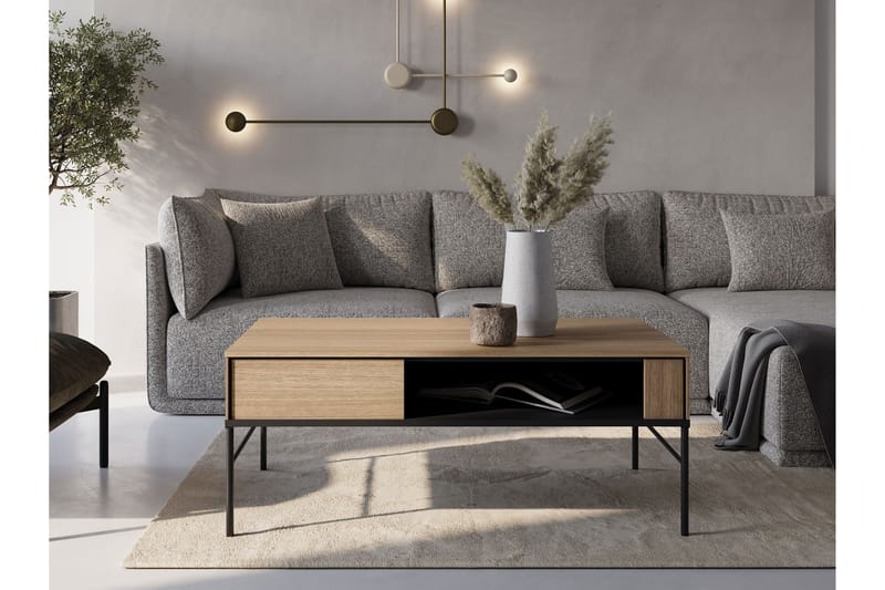 Basici Soffbord 110 cm - Brun - Products - Möbler - Bord & matgrupp - Soffbord