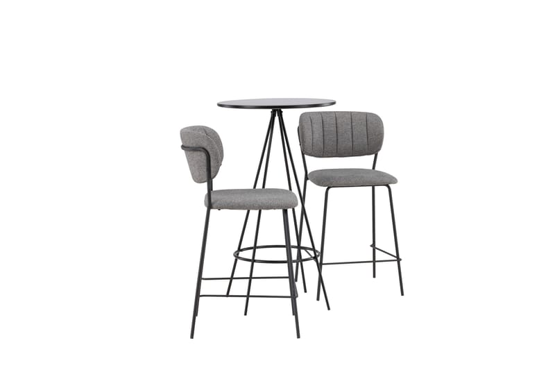 Bistro Matgrupp 60 cm Rund med 2 Bell stolar - Svart - Products - Möbler - Bord & matgrupp - Matgrupp