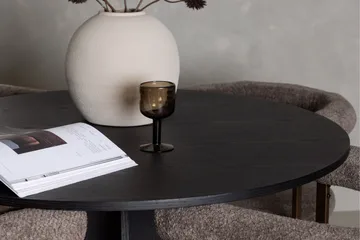 Bootcut Matgrupp 110 cm Rund med 4 Morning stolar - Svart - Products - Möbler - Bord & matgrupp - Matgrupp