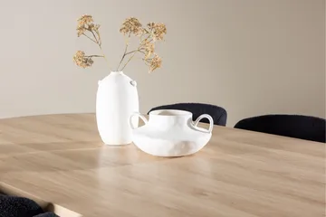 Bootcut Matgrupp 230 cm Rektangulär med 6 Modesto stolar - Whitewash/Svart - Products - Möbler - Bord & matgrupp - Matgrupp