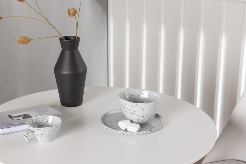 Danburi Matgrupp 60 cm Rund med 2 Night stolar - Vit - Products - Möbler - Bord & matgrupp - Matgrupp