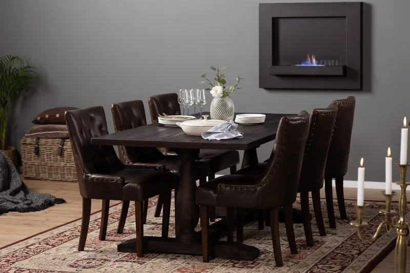 Dijon Matbord 200 cm - Vintage Alm - Products - Möbler - Bord & matgrupp - Matbord & köksbord