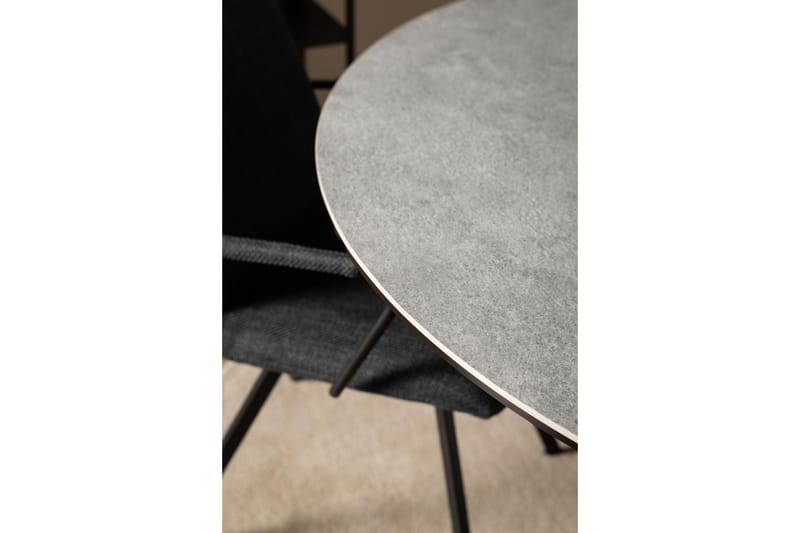 Ganesh Matbord 119 cm Rund - Grå - Products - Möbler - Bord & matgrupp - Matbord & köksbord