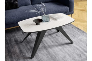 Hilts Soffbord 120 cm - Svart/Vit - Products - Möbler - Bord & matgrupp - Soffbord