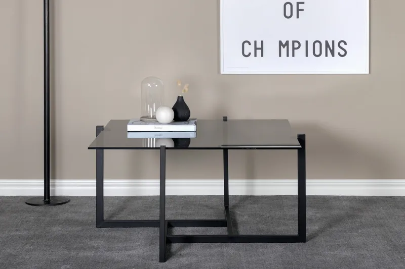 Hybrid Soffbord 80x80 cm - Grå - Products - Möbler - Bord & matgrupp - Soffbord