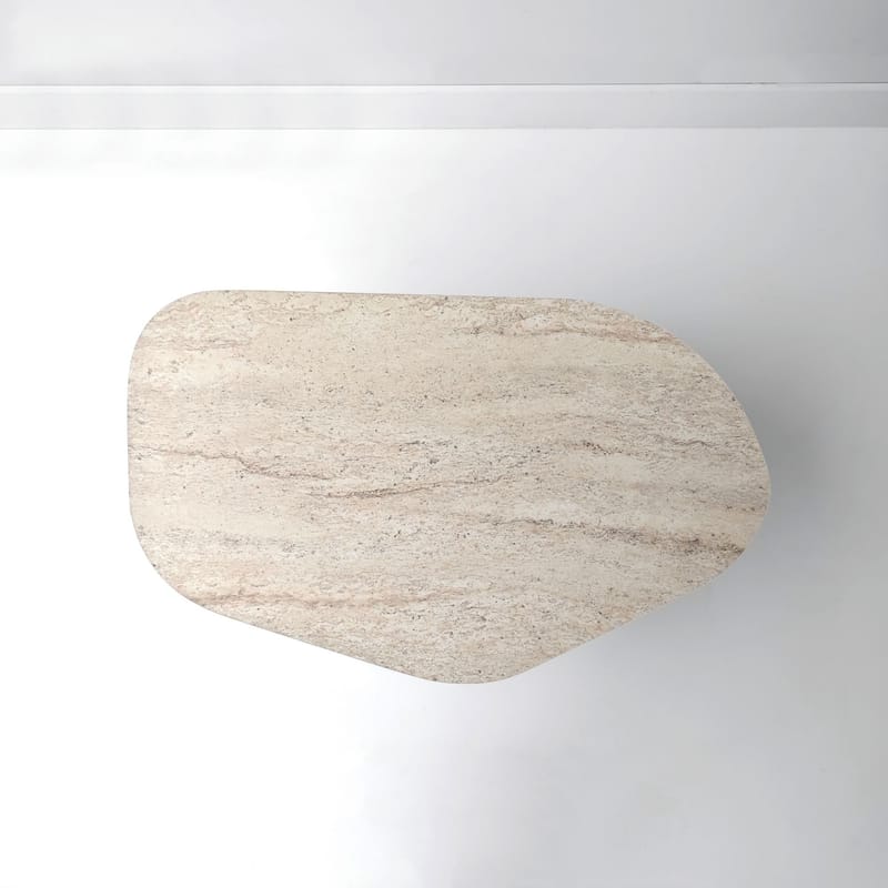 Berriaren Skrivbord 100x35x60 cm - Travertine Walnut - Products - Möbler - Bord & matgrupp - Kontorsbord - Datorbord