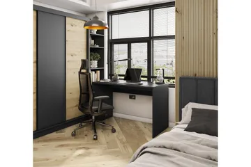 Nevy Skrivbord 120x60 cm - Svart - Products - Möbler - Bord & matgrupp - Kontorsbord - Datorbord