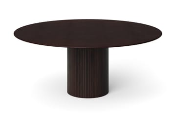 Kopparbo Runt Matbord 180 cm Fanér - Rökt ek - Products - Möbler - Bord & matgrupp - Matbord & köksbord