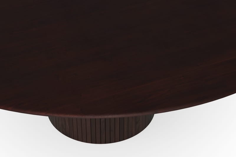 Kopparbo Runt Matbord 180 cm Fanér - Rökt ek - Products - Möbler - Bord & matgrupp - Matbord & köksbord
