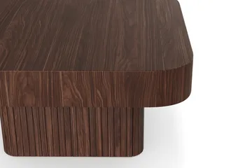 Kopparbo soffbord 80 cm Valnöt - Mörkbrunt valnötsträ - Products - Möbler - Bord & matgrupp - Soffbord