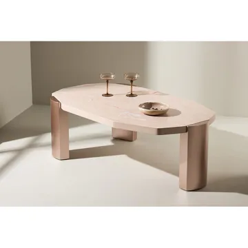 Kres Soffbord 125 cm - Rosa - Products - Möbler - Bord & matgrupp - Soffbord