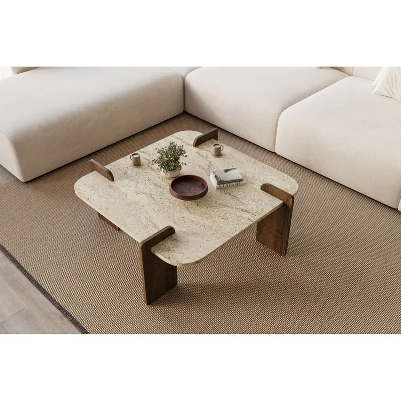 Lorvenor Soffbord 90 cm - Mörkbrun - Products - Möbler - Bord & matgrupp - Soffbord