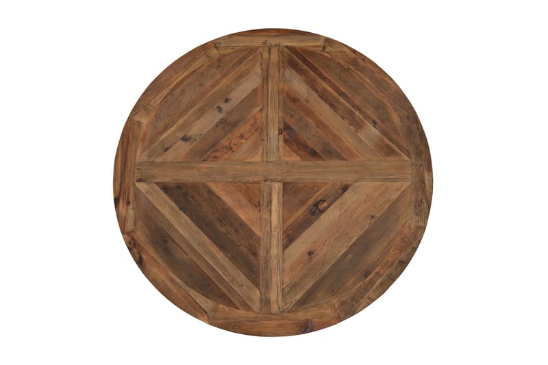 Lyon Matgrupp Ø150 cm Rund med 4 st Viktoria Stolar - Vintage Alm / Beige - Products - Möbler - Bord & matgrupp - Matgrupp