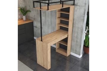 Matbord Beloumont Valnöt / Svart - Svart/Mörkbrun - Products - Möbler - Bord & matgrupp - Matbord & köksbord