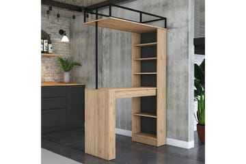 Matbord Beloumont Valnöt / Svart - Svart/Mörkbrun - Products - Möbler - Bord & matgrupp - Matbord & köksbord