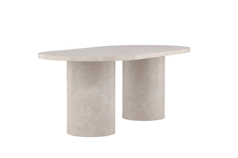 Matbord Peach Narvik Dining Table 100x200 cm - Beige Marblelook / Beige - Products - Möbler - Bord & matgrupp - Matbord & köksbord