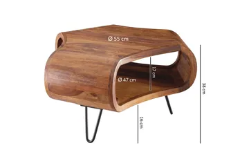 Mirzakhanian Soffbord 55 cm - Trä/natur - Products - Möbler - Bord & matgrupp - Soffbord