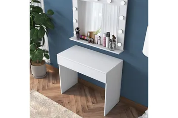 Naomori Sminkbord 90 cm - Vit - Products - Möbler - Bord & matgrupp - Sminkbord & toalettbord