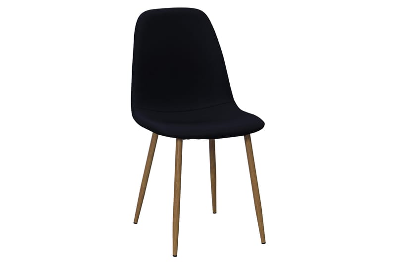 Noira Ovalt Matbord 220 cm EK +  8 st Nibe stol svart med ek ben - Natur/Svart - Products - Möbler - Bord & matgrupp - Matgrupp