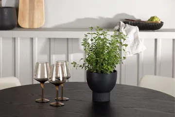 Olivia Matgrupp 110 cm Rund med 4 Tvist Stolar - Beige - Products - Möbler - Bord & matgrupp - Matgrupp