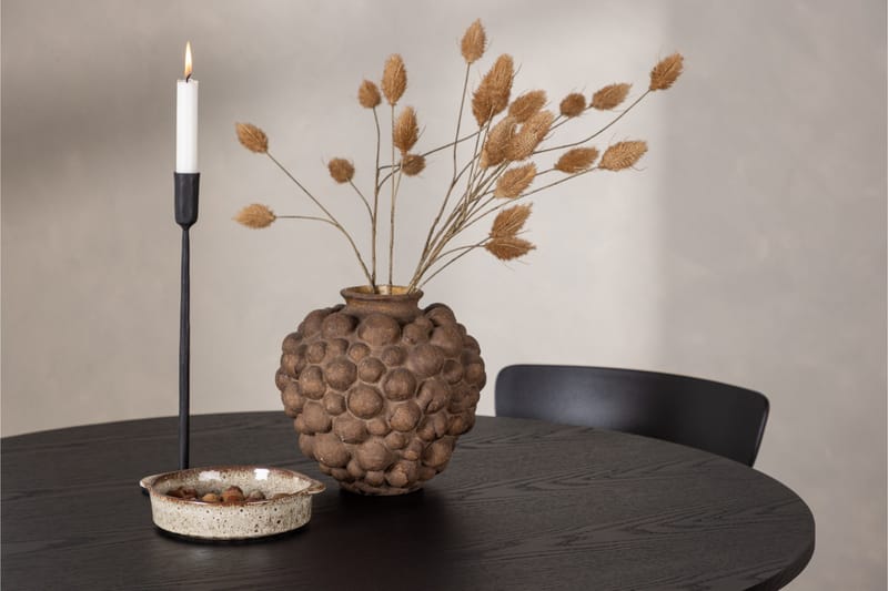 Olivia Matgrupp 110 cm Rund med 4 Ursholmen Stolar - Svart - Products - Möbler - Bord & matgrupp - Matgrupp