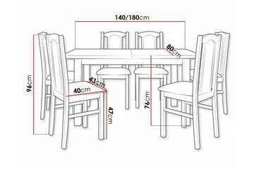 Patrickswell Matgrupp - Products - Möbler - Bord & matgrupp - Matgrupp