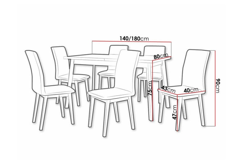 Patrickswell Matgrupp - Products - Möbler - Bord & matgrupp - Matgrupp