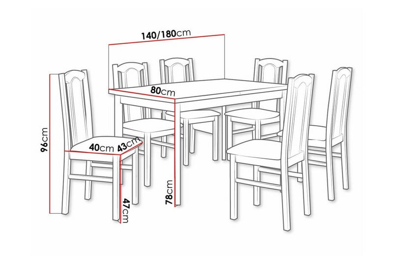 Patrickswell Matgrupp - Products - Möbler - Bord & matgrupp - Matgrupp
