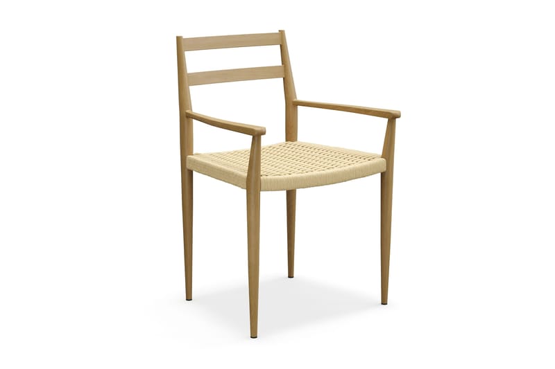 Richeto Matbord 240 cm med 8 st Jamna Karmstolar - Brun - Products - Möbler - Bord & matgrupp - Matgrupp