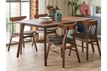 Rosetown Matbord 90x150 cm - Mörkbrun - Products - Möbler - Bord & matgrupp - Matbord & köksbord