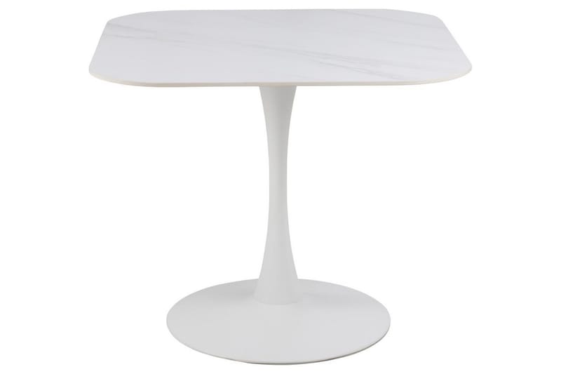Salm Matbord 90 cm Kvadratisk - Vit - Products - Möbler - Bord & matgrupp - Matbord & köksbord
