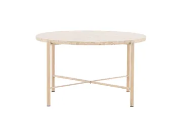 Sandhamn Soffbord 70 cm Rund - Beige - Products - Möbler - Bord & matgrupp - Soffbord