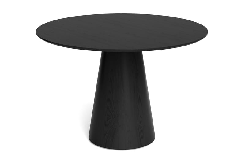 Siena Matgrupp runt 110 cm Svart med 4 Gemmiano Matstolar - Svart - Products - Möbler - Bord & matgrupp - Matgrupp