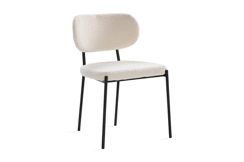 Siena Matgrupp runt 110 cm Svart med 4 Gemmiano Matstolar - Svart - Products - Möbler - Bord & matgrupp - Matgrupp