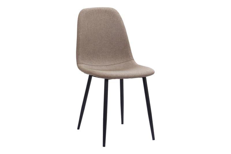 Siena Matgrupp runt 130 cm Svart med 6 Nibe Matstolar - Svart - Products - Möbler - Bord & matgrupp - Matgrupp