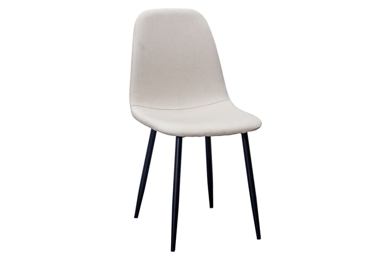 Siena Matgrupp runt 130 cm Svart med 6 Nibe Matstolar - Svart - Products - Möbler - Bord & matgrupp - Matgrupp