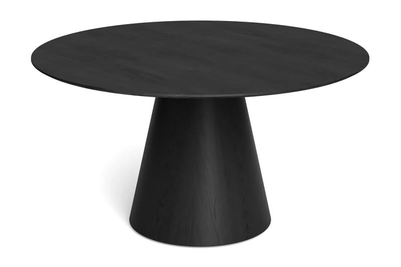 Siena Matgrupp runt 150 cm Svart med 6 Gemmiano Matstolar - Svart - Products - Möbler - Bord & matgrupp - Matgrupp