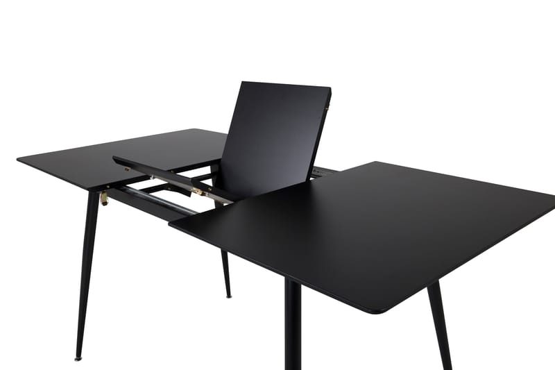 Silar Matbord 120 cm Förlängningsbart - Svart - Products - Möbler - Bord & matgrupp - Matbord & köksbord