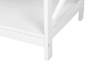 Fostia Soffbord 100 cm med Förvaring Hylla - Vit - Products - Möbler - Bord & matgrupp - Soffbord - Soffbord med förvaring