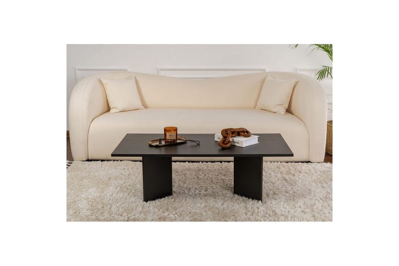 Soffbord Isami Trä Svart - Trä Svart - Products - Möbler - Bord & matgrupp - Soffbord