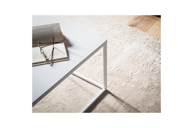 Soffbord Wohnling metall fyrkantig, modern stil Vit - Vit - Products - Möbler - Bord & matgrupp - Soffbord
